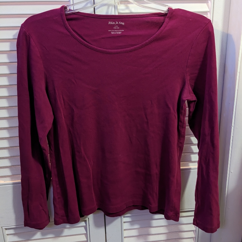 Maroon Long Sleeve